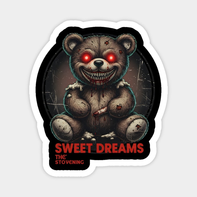 Teddy Bear wishes you sweet dreams Magnet by Randy 's Store