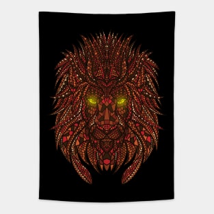 Lion Mosaic Tapestry