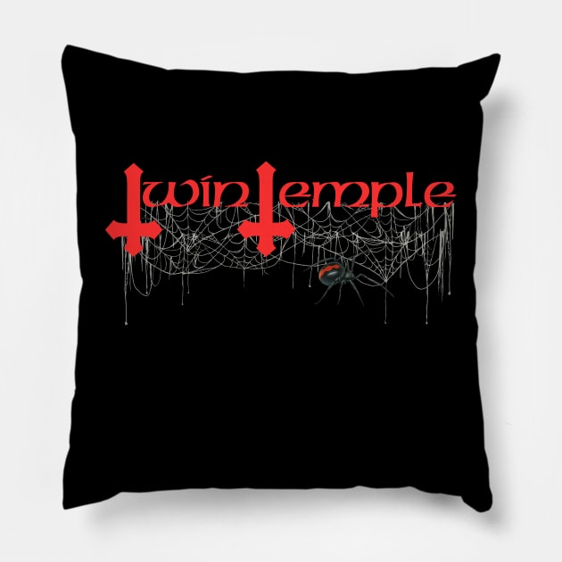 Twin Temple Pillow by GenXDesigns