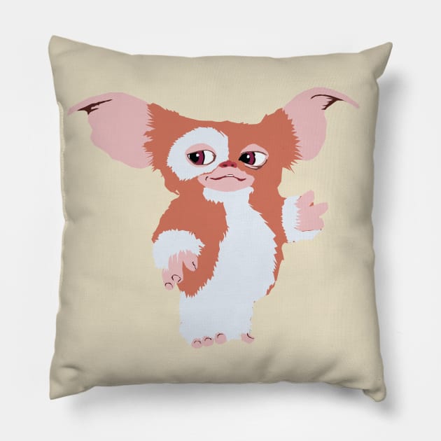 Gizmo the Gremlin Pillow by charlesproctor