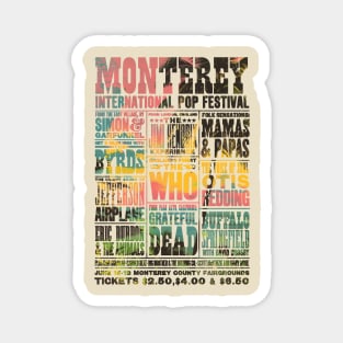 Monterey pop festival Magnet