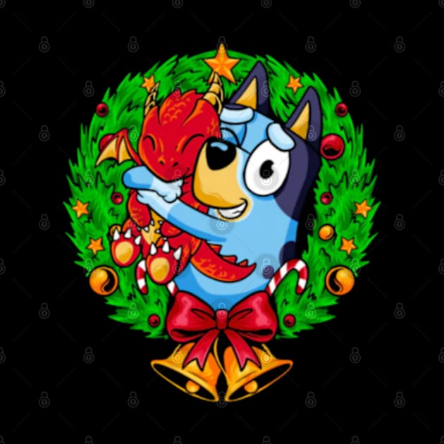 cristmas bluey by GapiKenterKali