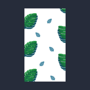 Pixel Art - Monstera leaf T-Shirt And Apparel Collection T-Shirt