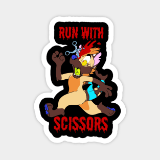 Run with Scissors Magnet