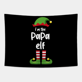 I'm The Papa Elf Family Matching Christmas Pajama Gifts Tapestry