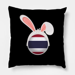 happy easter Thailand bunny ears flag cute designs Pillow