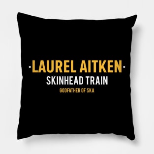 Legends Reborn: Laurel Aitken's Melodic Heritage Pillow