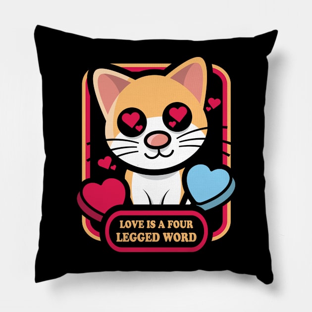 Four Legged Word Pillow by jrberger