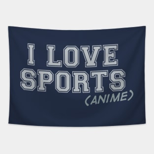 I Love Sports (Anime) Tapestry