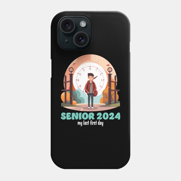 My Last First Day Of Senior Phone Case by PaulJus