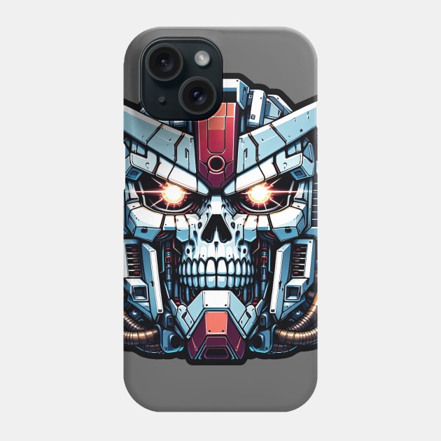 Biomech Skull S01 D86 Phone Case by Houerd