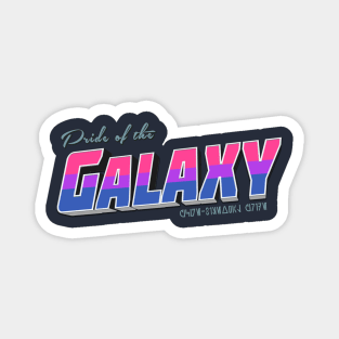 PCGE - Pride of the Galaxy - BI Pride Magnet