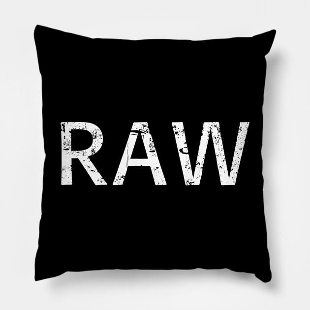 Raw Pillow by BKDesigns