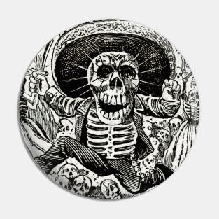 La Calavera Mexicana Pin