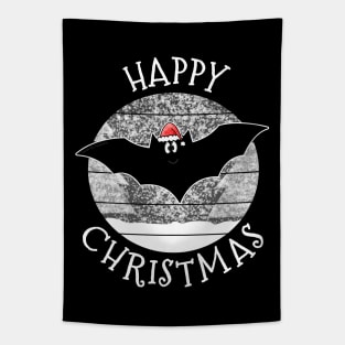 Christmas Bat Goth Xmas 2022 Tapestry