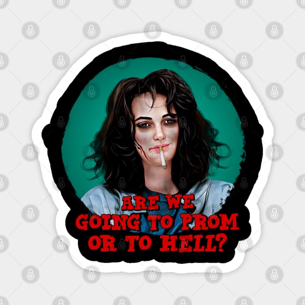 Heathers - Winona Ryder Magnet by Indecent Designs