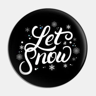 Christmas - let it snow Pin