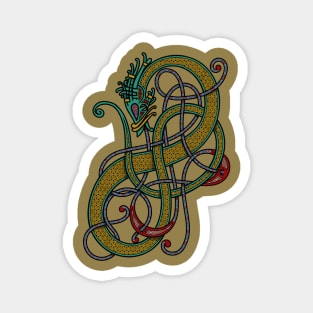 Celtic-Norse Dragon Magnet