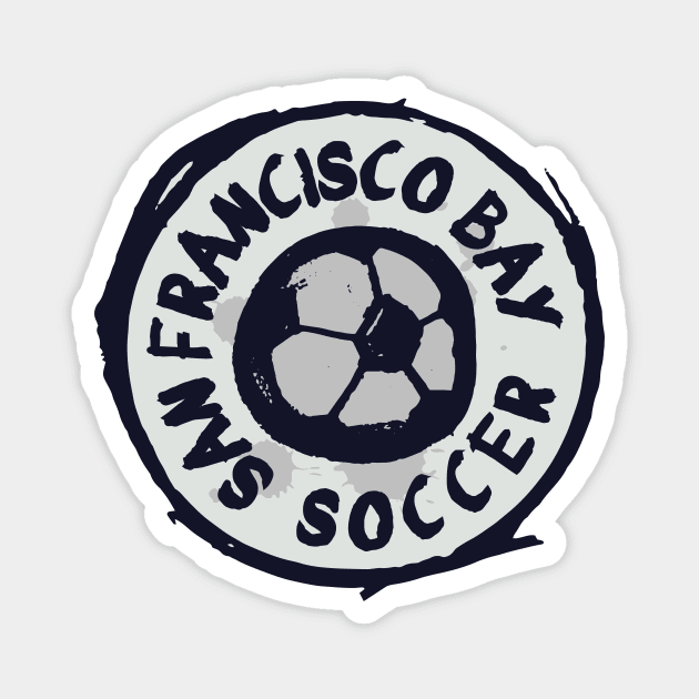 San Francisco Bay Soccer 01 Magnet by Very Simple Graph