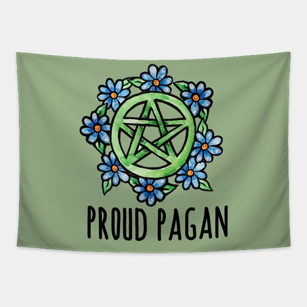 Proud Pagan Tapestry by bubbsnugg