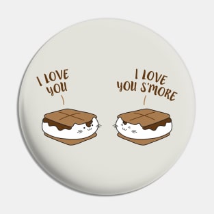 I Love You S'more Pin