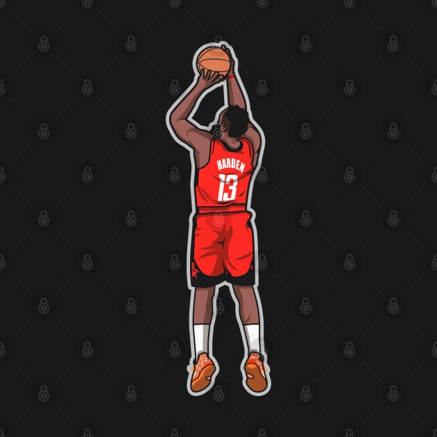 James harden Cartoon Style by ray1007