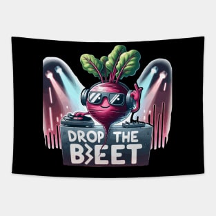 Drop the Beat DJ Beet (Back Print) Tapestry