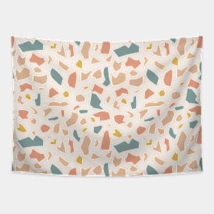 Vibrant Terrazzo Pattern Tapestry