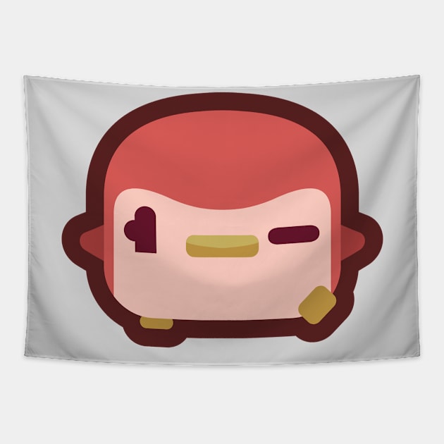 Raspberry Bonbon - Solo 1 Tapestry by Designeroos