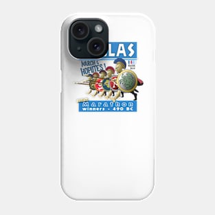 Hellas - Olympics 2024 - March of the Hoplites! Phone Case