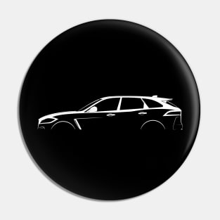 Jaguar F-Pace SVR Silhouette Pin