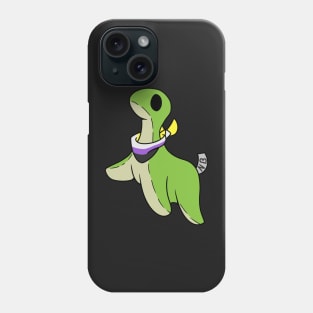 Non-Binary pride Nessie Phone Case