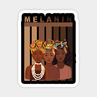 Melanin Queens Beautiful Shades Magnet