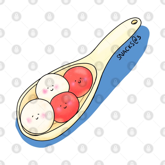 A spoonful of tangyuan by Snacks At 3