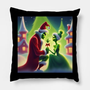 Will you be my grinchy Pillow