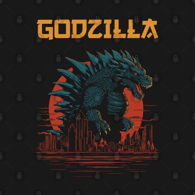 Godzilla by Yopi