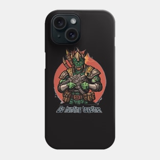 Alien creature cartoon t-shirt Phone Case