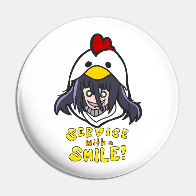 Zombieland Saga - Tae's Chicken Service Pin by dogpile