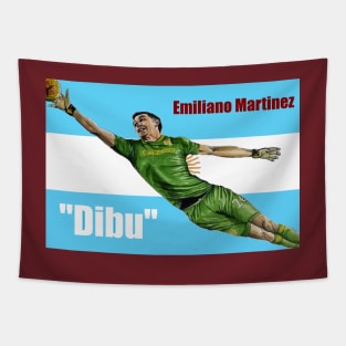 Emiliano Martinez ("Dibu"), Argentina and Aston Villa Tapestry