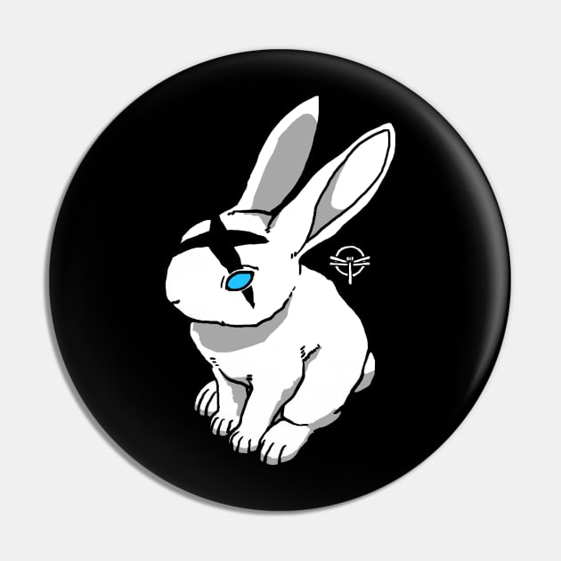 Rabbit mark Pin by Bi Bruce