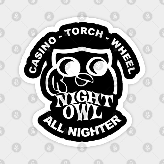 Northern soul night owl Magnet by BigTime