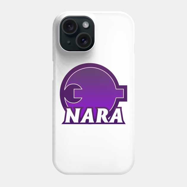 Nara Prefecture Japanese Symbol Phone Case by PsychicCat