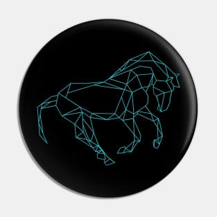 horse outline design Pin