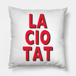 I Love La Ciotat a French Holiday Destination Town Pillow