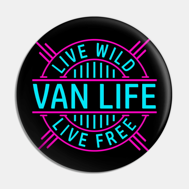 Van Life Pin by Tshirt Samurai