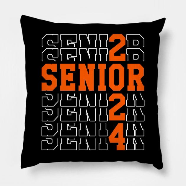 Senior 2024 Pillow by KsuAnn