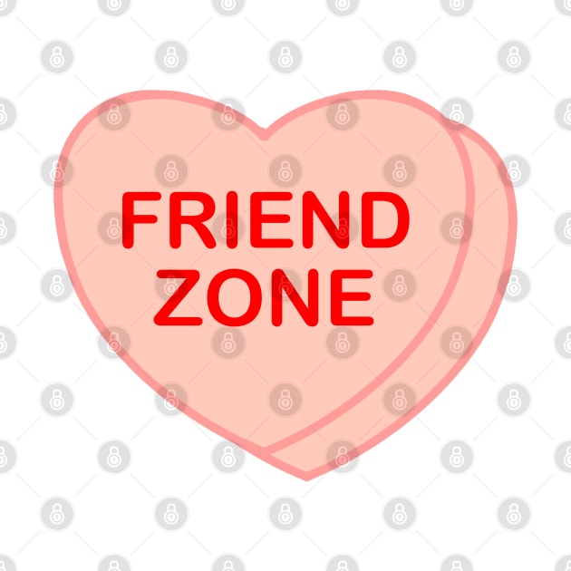 Conversation Heart: Friend Zone by LetsOverThinkIt