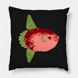 Watermelon Sunfish (Mola Mola) Pillow