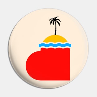 Island of Love Pin