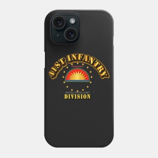 41st Infantry Division - Sunsetters Phone Case